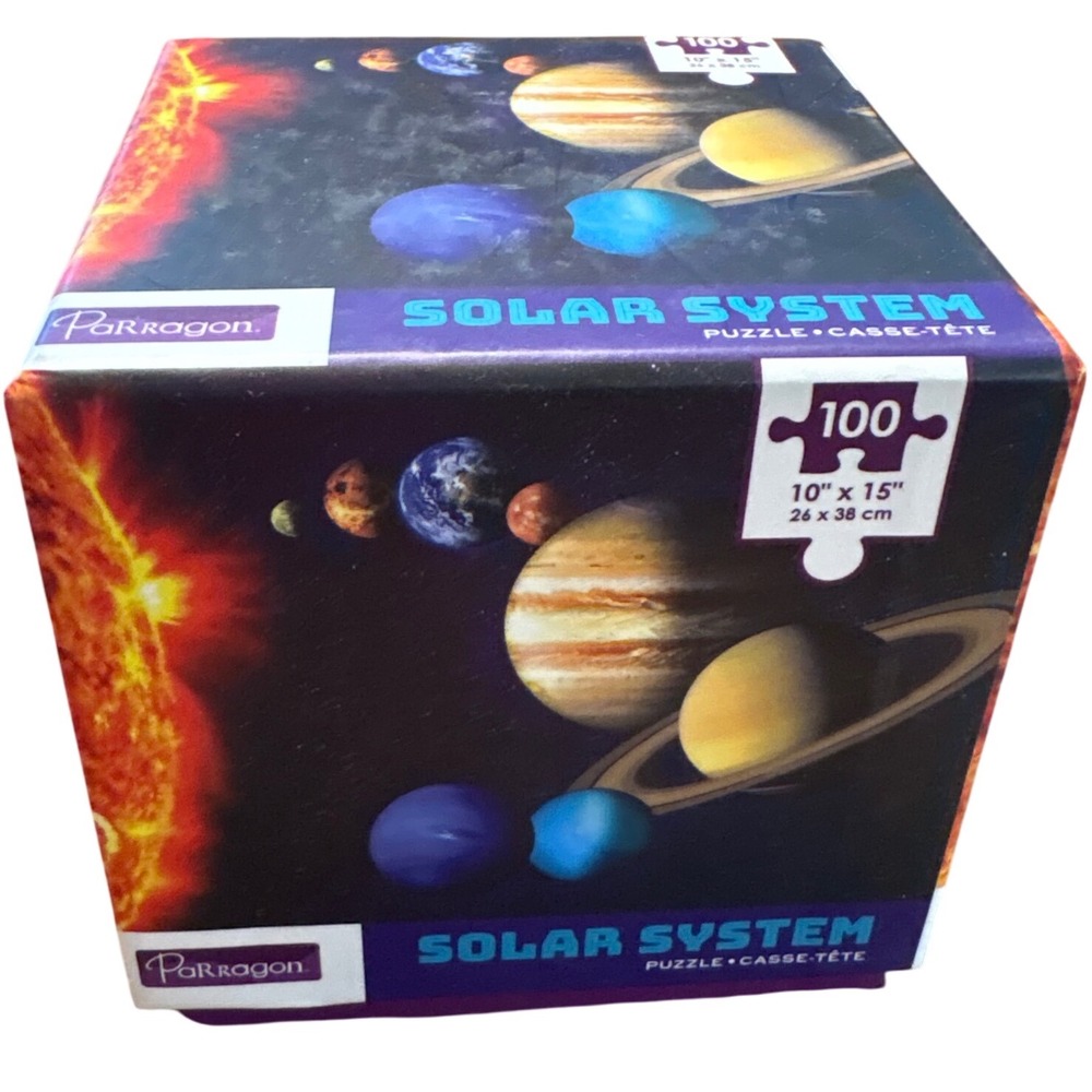 Parragon Solar‎ System Puzzle, 100 Pieces, Space Theme, Ages 6+ STEAM Birthday